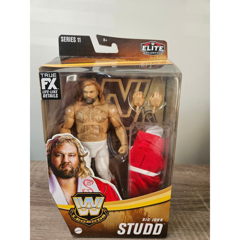 Mattel WWE Legends Series 11 Big John Studd Elite Collection Action Figure HDX96